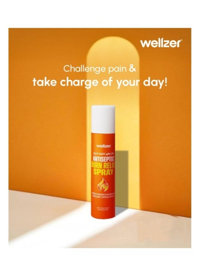 Wellzer Antiseptic Burn Relief Spray 55g – Fast Soothing Care - Image 3
